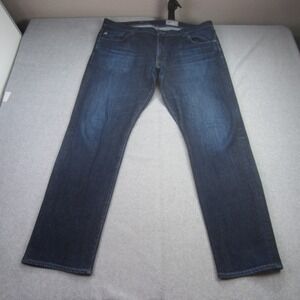 AG Adriano Goldschmied Jeans Mens 38x32 Blue Everett Slim Straight Dark Wash